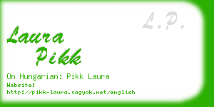 laura pikk business card